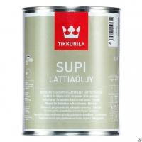 Продажа масло для пола бани и сауны "supi lattiaoljy" (tikkurila) 0,9л (+5°c) в Азнакаево  в интернет-магазине Vseizdereva