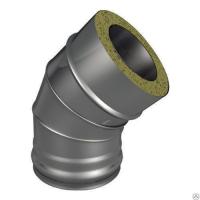 Продажа отвод сэндвич (нерж.430) d120/180х0,8/0,5х45° (теплов и сухов) в Азнакаево  в интернет-магазине Vseizdereva
