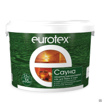 Продажа пропитка защитная для бани и сауны "eurotex" сауна 2,5кг (+5°c) //4 в Азнакаево  в интернет-магазине Vseizdereva