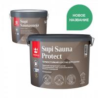Продажа пропитка защитная для бани и сауны "supi sauna protect" полуматовый, база ep (tikkurila) 2,7л (+5°c) в Азнакаево  в интернет-магазине Vseizdereva