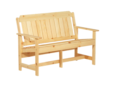 Продаем скамейка садовая со спинкой (лиственница) 1375х550х920 "дачная" в Азнакаево по доступным ценам.