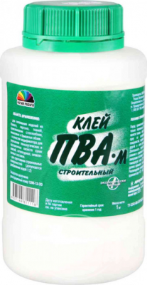 Продаем клей пва строительный "магия радуги" 1кг (+5°c) в Азнакаево по доступным ценам.