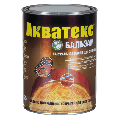 Продаем масло "акватекс-бальзам" тик 0,75л (-40°c) в Азнакаево по доступным ценам.