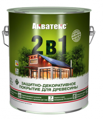 Продаем пропитка защитно-декор. "акватекс" белый 2,7л (-10°c) в Азнакаево по доступным ценам.
