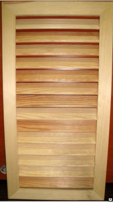Продаем решетка декоративная (хвоя) 600х300х35 "жалюзи" (сорт экстра) в Азнакаево по доступным ценам.