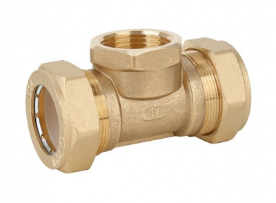 Продаем тройник (никель) d20х3/4"х20 внутренняя резьба easyfix iws в Азнакаево по доступным ценам.